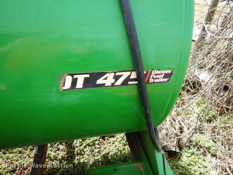 image for item DE3862 2012 LEE 500 gallon fuel trailer