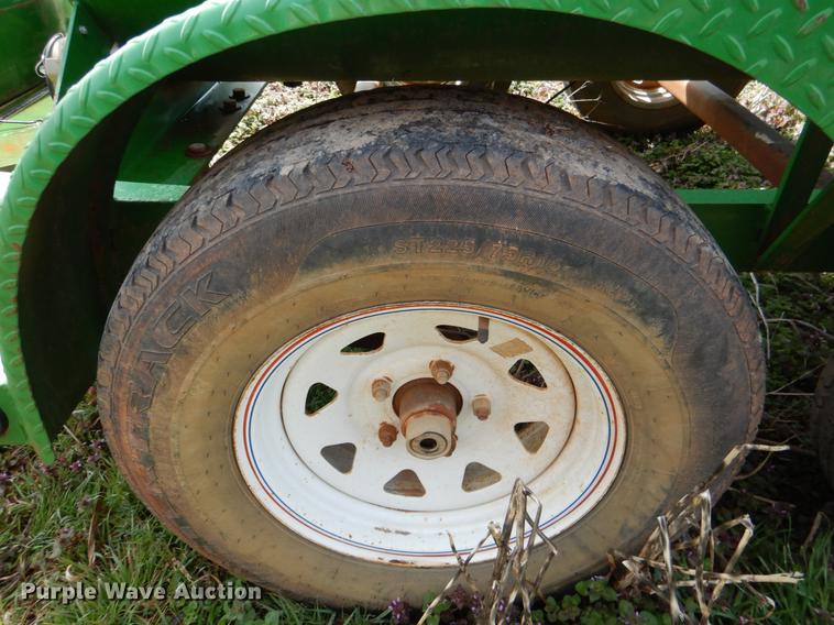 image for item DE3862 2012 LEE 500 gallon fuel trailer