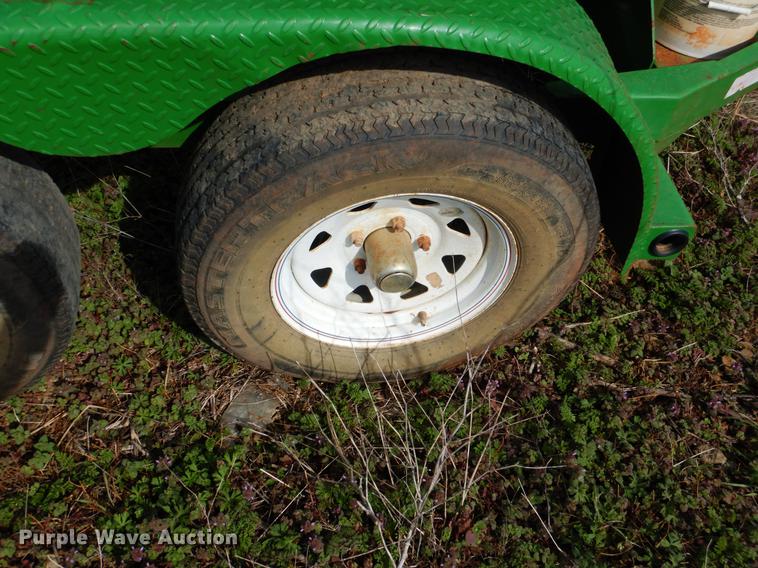 image for item DE3862 2012 LEE 500 gallon fuel trailer