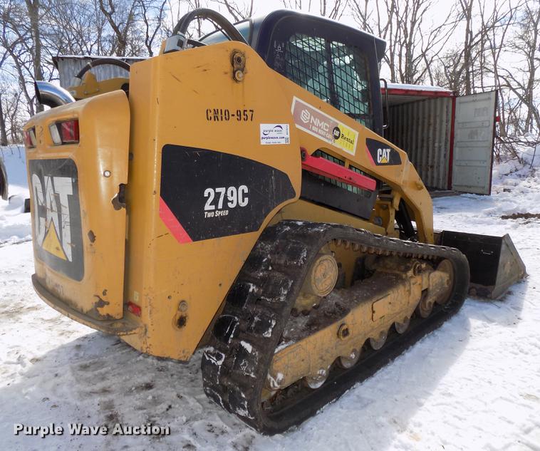 image for item DE7613 2010 Caterpillar 279C skid steer