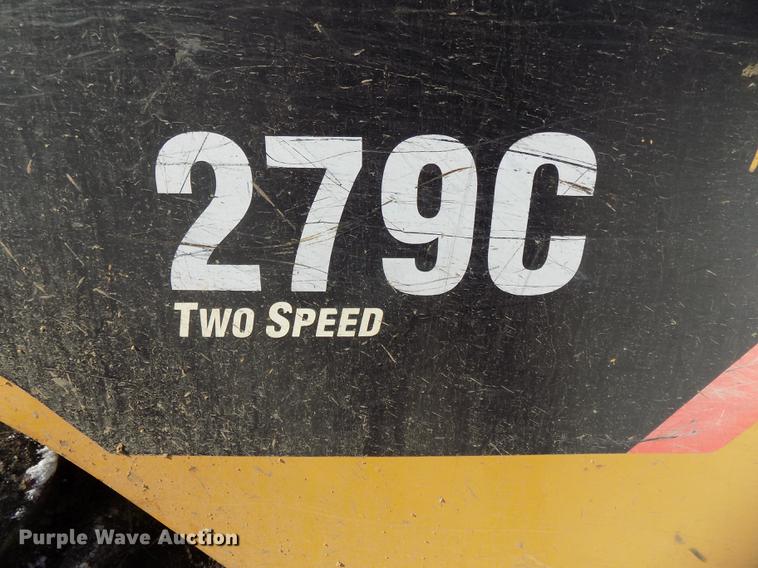 image for item DE7613 2010 Caterpillar 279C skid steer