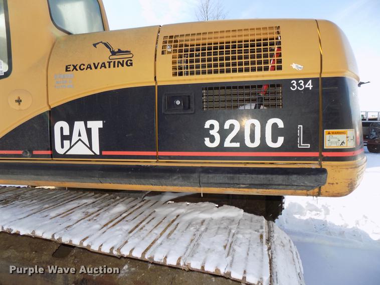 image for item DE7620 2001 Caterpillar 320C L long reach excavator