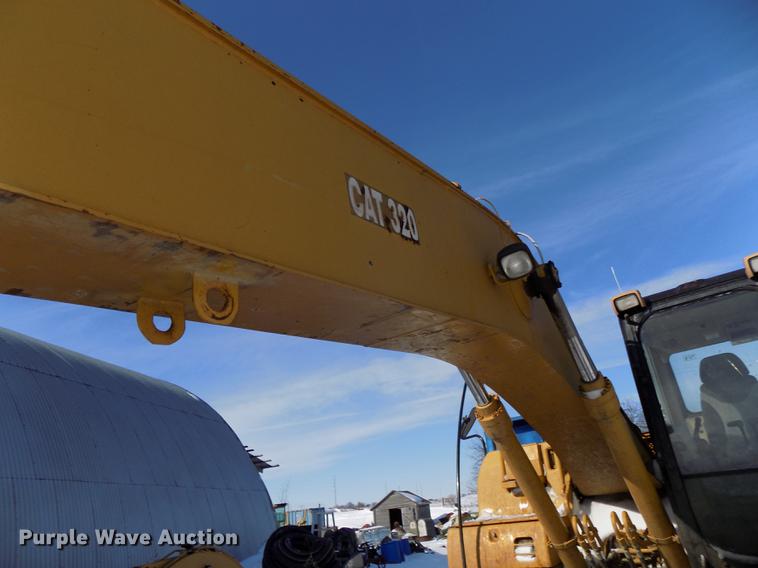 image for item DE7620 2001 Caterpillar 320C L long reach excavator