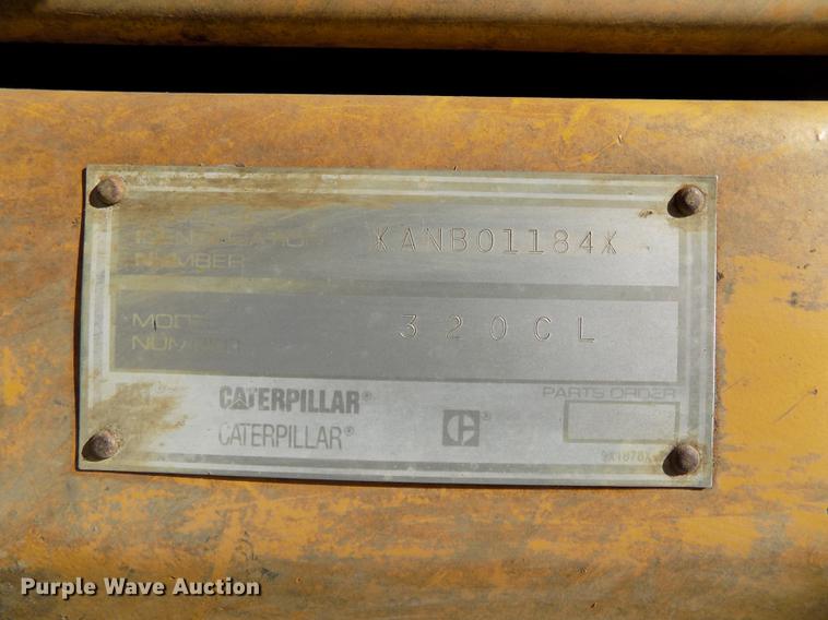 image for item DE7620 2001 Caterpillar 320C L long reach excavator