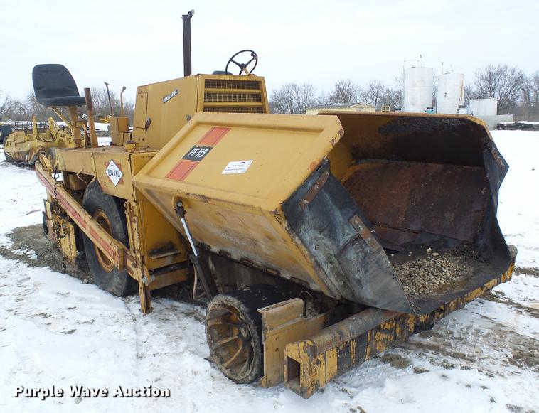 image for item DF7110 Blaw Knox PF115 paver