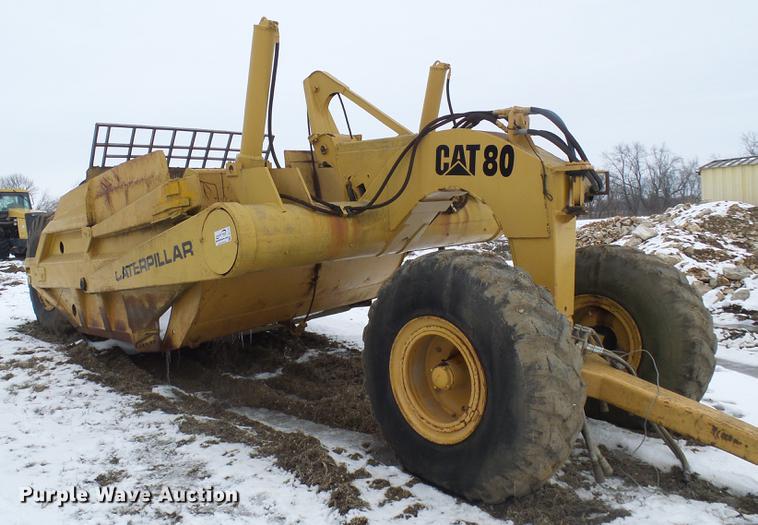 image for item DF7116 Caterpillar 80 scraper