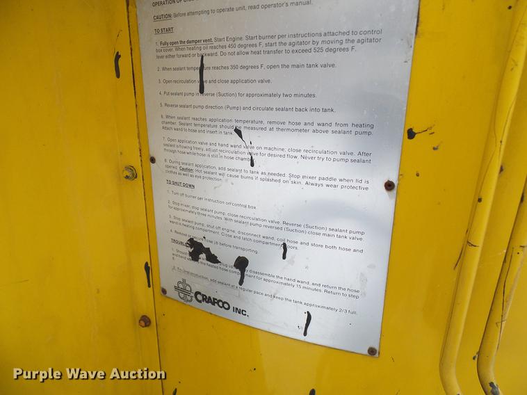 image for item DF7119 1992 Crafco EZ Pour melter applicator