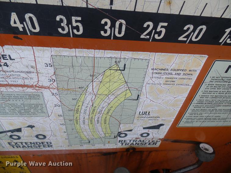 image for item DF7124 Lull 844 telehandler