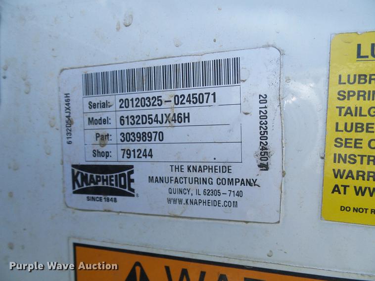 image for item DF7138 2012 Dodge Ram 5500 bucket truck