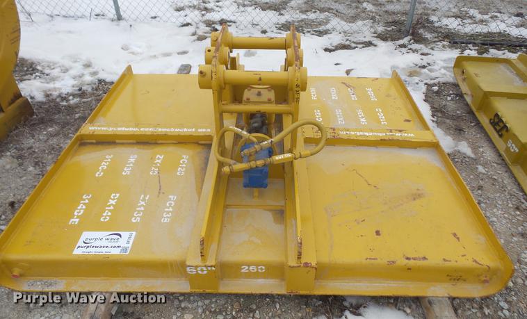 image for item DF7653 SEC mini excavator rotary mower