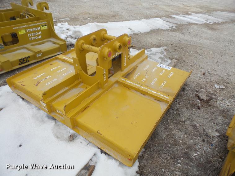 image for item DF7653 SEC mini excavator rotary mower