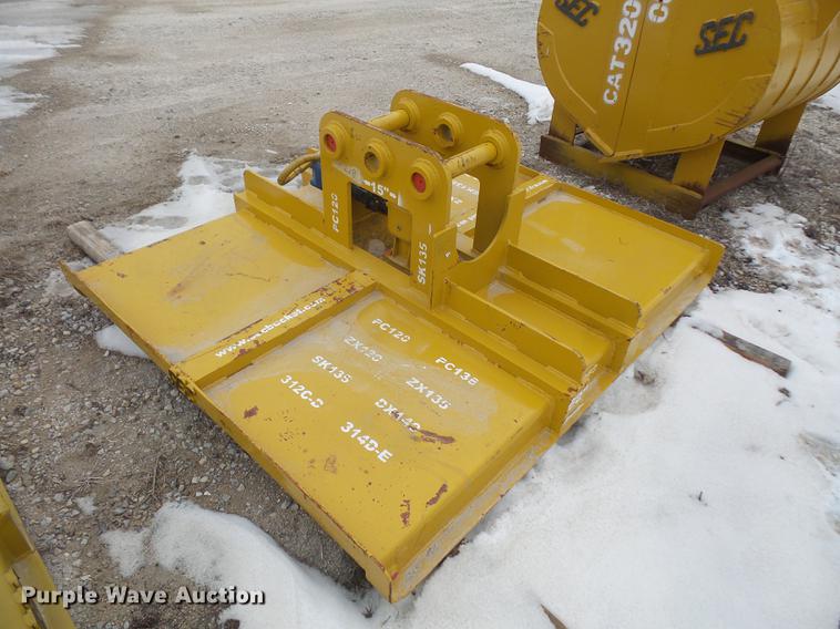 image for item DF7653 SEC mini excavator rotary mower