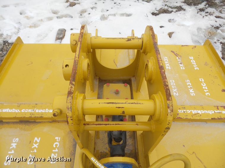 image for item DF7653 SEC mini excavator rotary mower