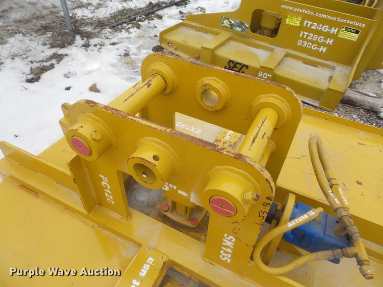 image for item DF7653 SEC mini excavator rotary mower