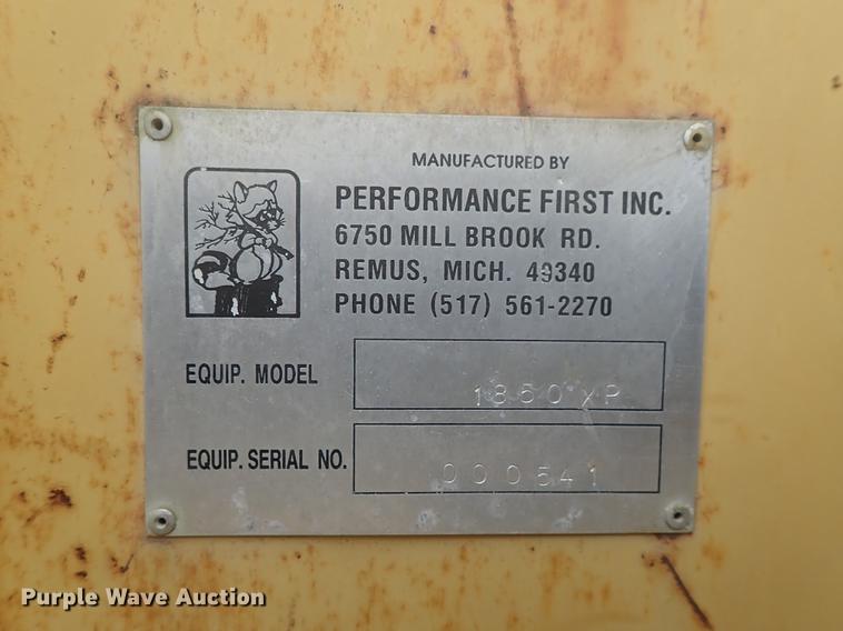 image for item DF8757 Bandit 1850XP wood chipper