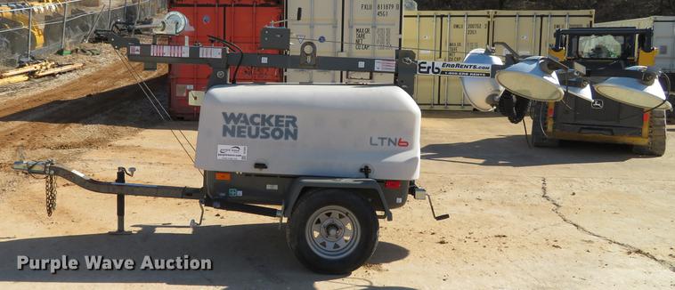 image for item DG3885 2012 Wacker Neuson LTN6 light plant