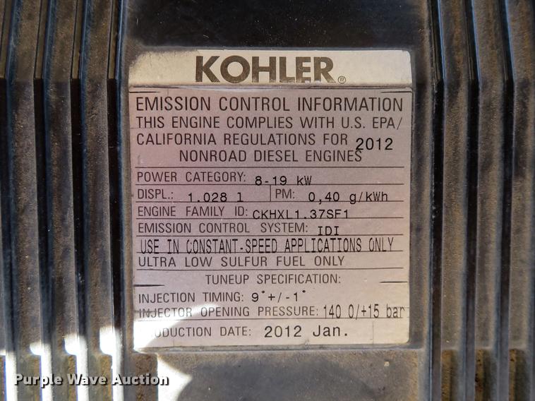 image for item DG3885 2012 Wacker Neuson LTN6 light plant