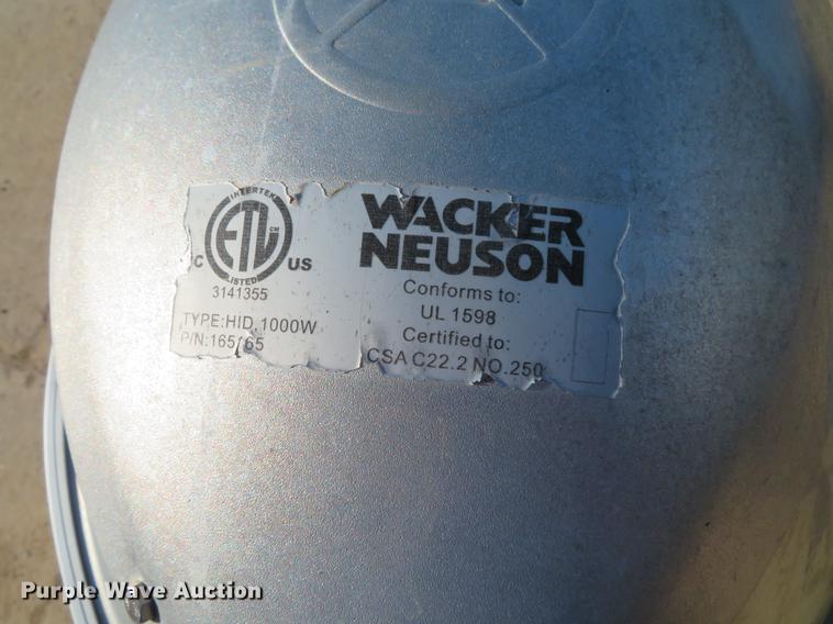 image for item DG3886 2013 Wacker Neuson LTN6 light plant