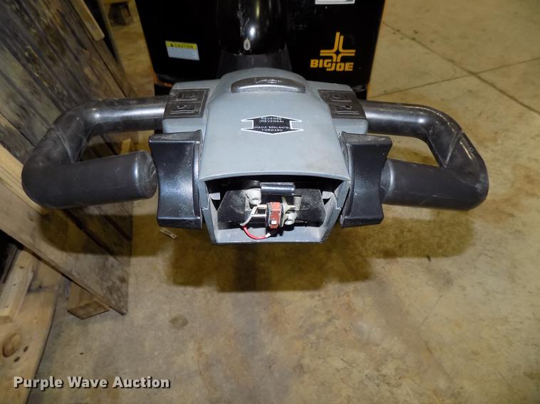image for item DZ9638 2011 Big Joe WPT-45-2745 electric pallet jack