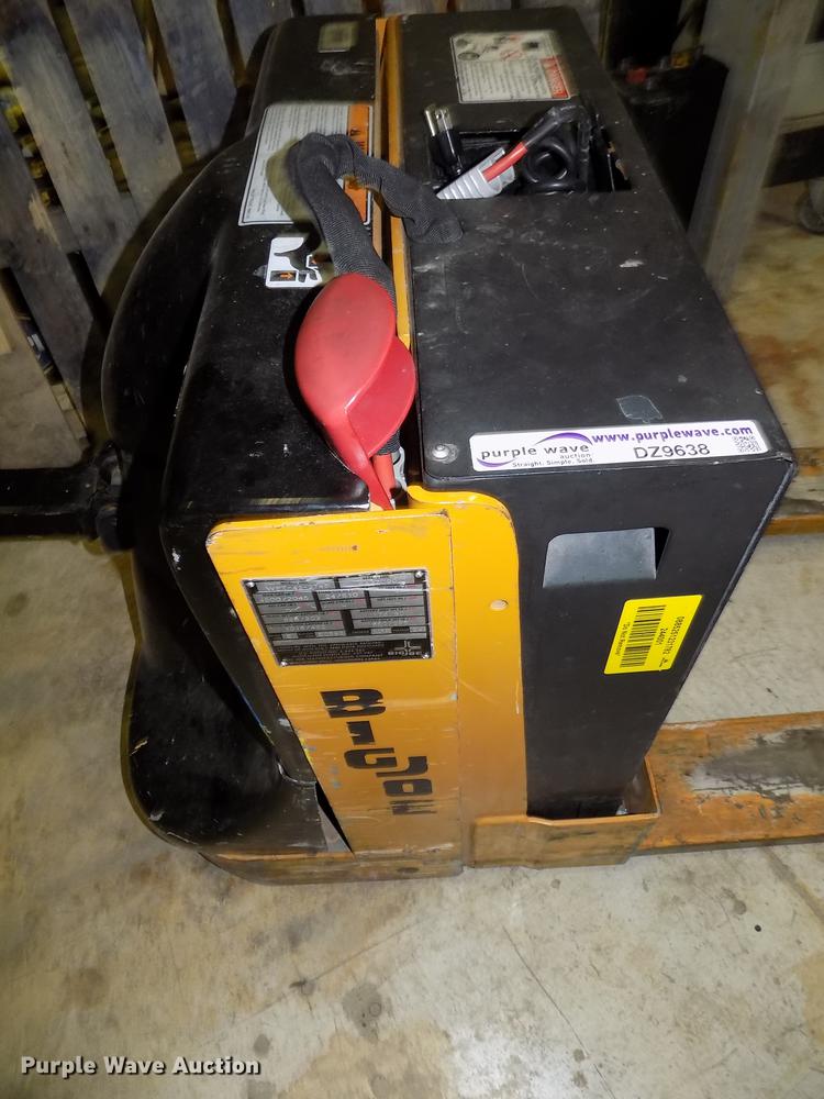 image for item DZ9638 2011 Big Joe WPT-45-2745 electric pallet jack