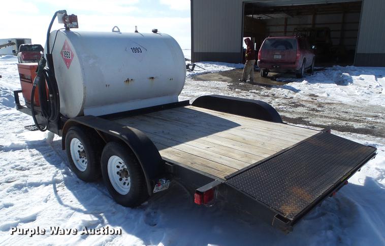 image for item EM9084 2013 Hull 2126D utility trailer