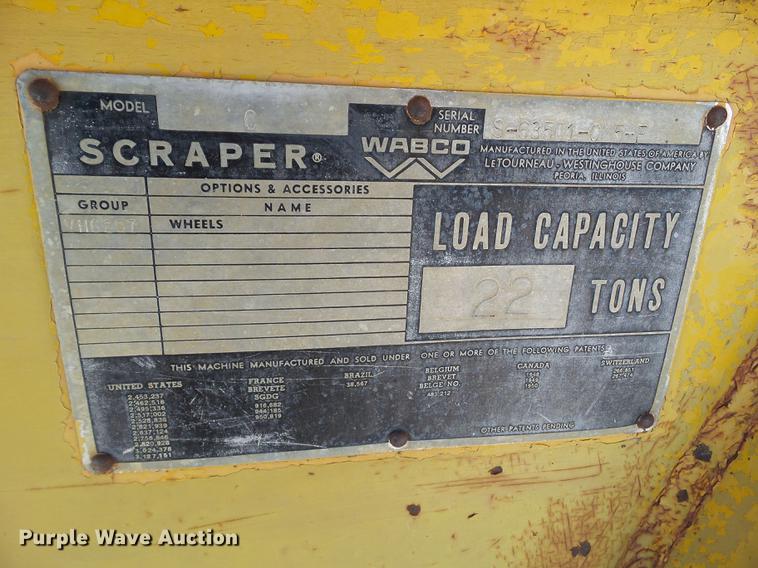 image for item EM9086 Wabco C scraper