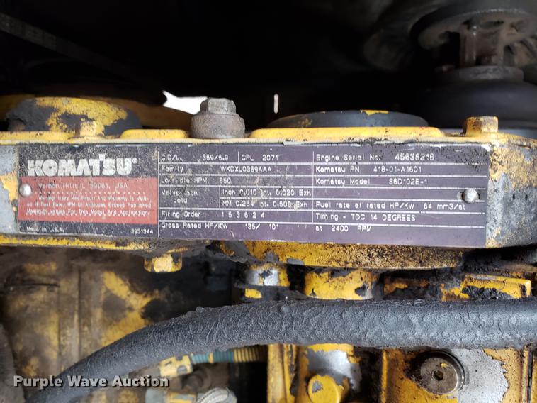 image for item EN9798 1998 Komatsu WA250 wheel loader