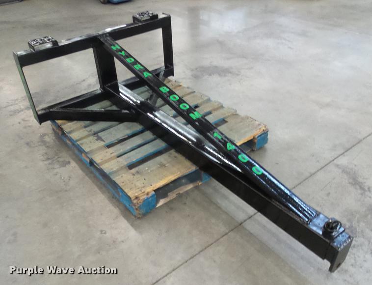 image for item EP9833 2018 B-Built Manufacturing HB-1400 skid steer truss boom