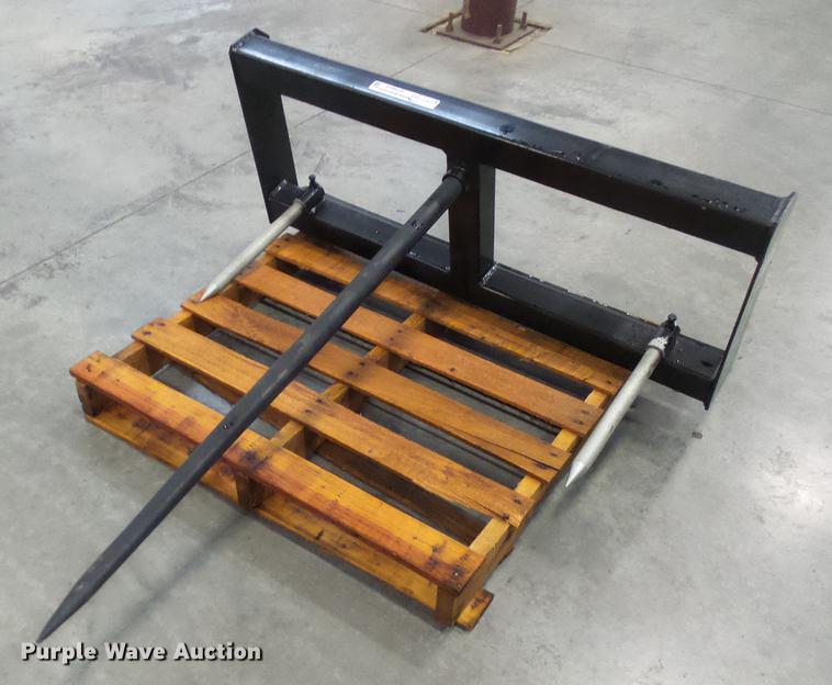 image for item EP9834 2018 B-Built Manufacturing BS-248 skid steer bale forks