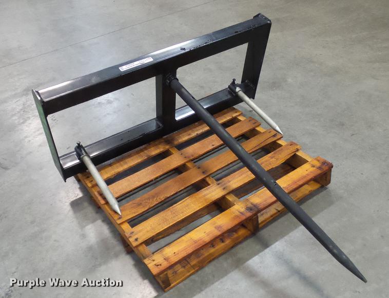 image for item EP9834 2018 B-Built Manufacturing BS-248 skid steer bale forks