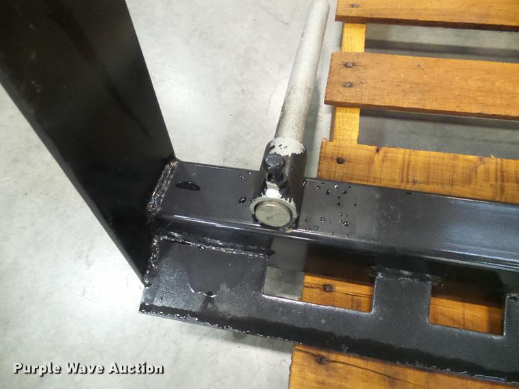 image for item EP9834 2018 B-Built Manufacturing BS-248 skid steer bale forks