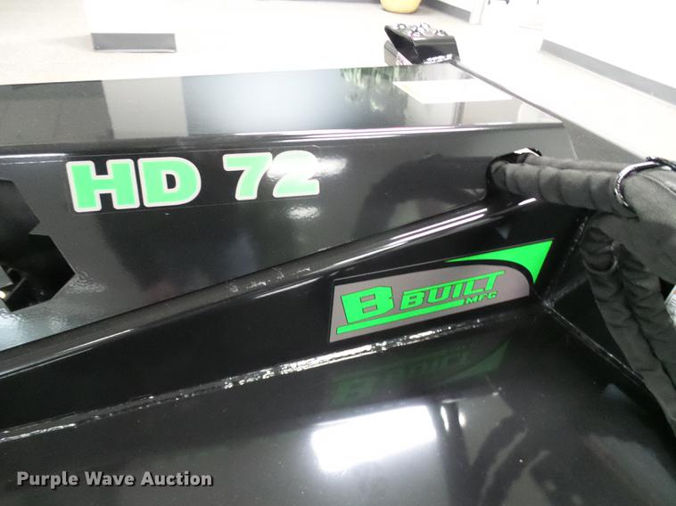 image for item EP9835 2018 B-Built Manufacturing HD-72 skid steer mower