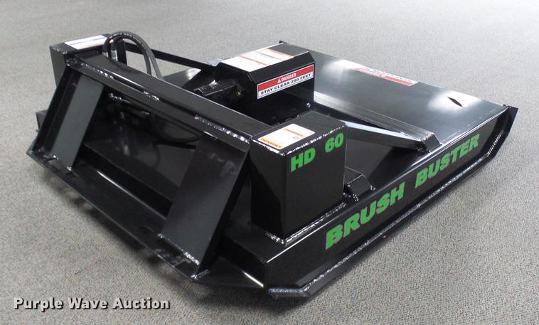 image for item EP9836 2018 B-Built Manufacturing HD-60 skid steer mower