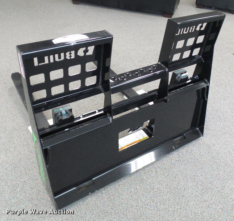 image for item EP9837 2018 B-Built Manufacturing skid steer pallet forks