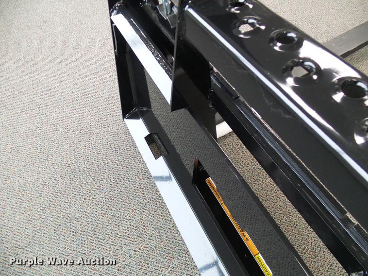 image for item EP9837 2018 B-Built Manufacturing skid steer pallet forks