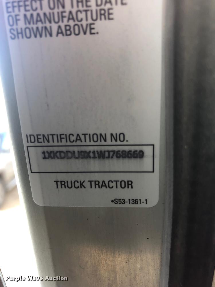 image for item FH9058 1998 Kenworth T800 dump truck