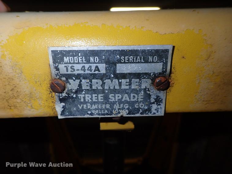 image for item FL9597 Vermeer TS-44A tree spade
