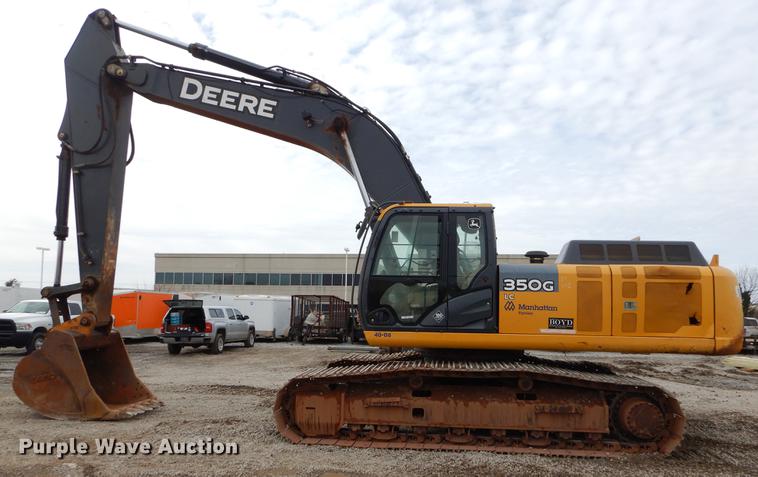 image for item FQ9571 2013 John Deere 350G excavator