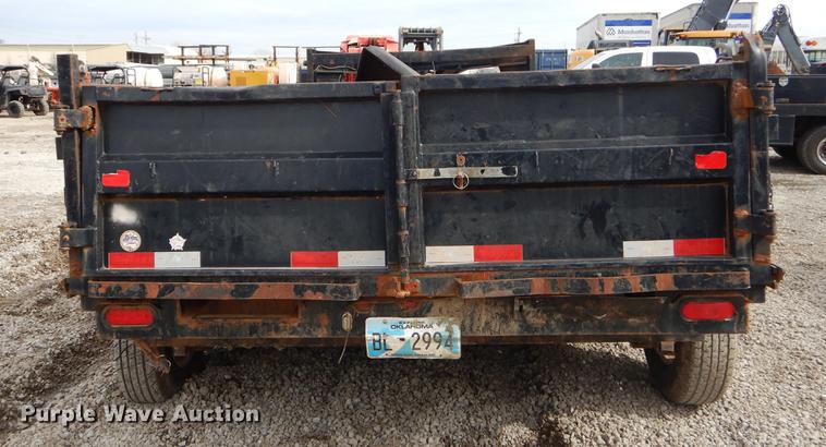 image for item FQ9573 2014 Big Tex 14GX end dump trailer