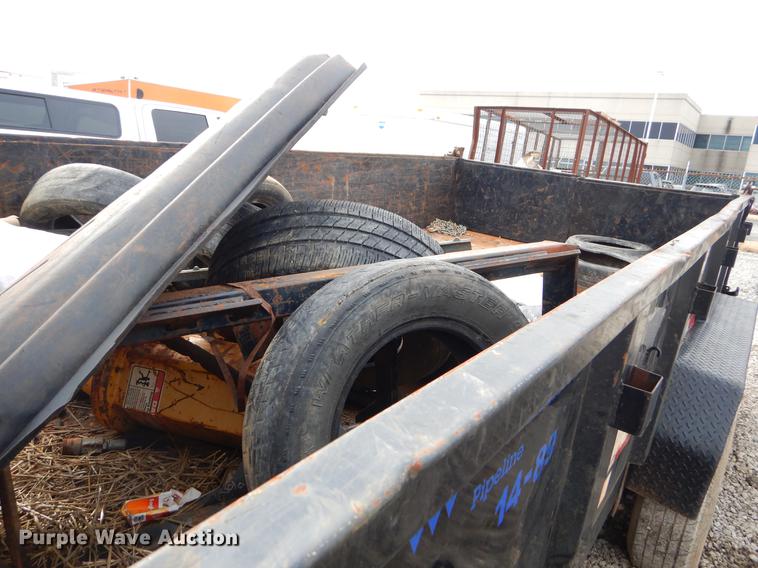 image for item FQ9573 2014 Big Tex 14GX end dump trailer