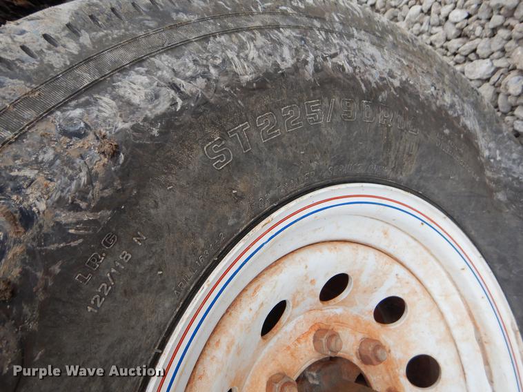 image for item FQ9573 2014 Big Tex 14GX end dump trailer