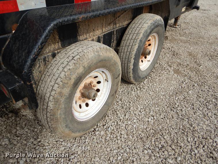 image for item FQ9573 2014 Big Tex 14GX end dump trailer