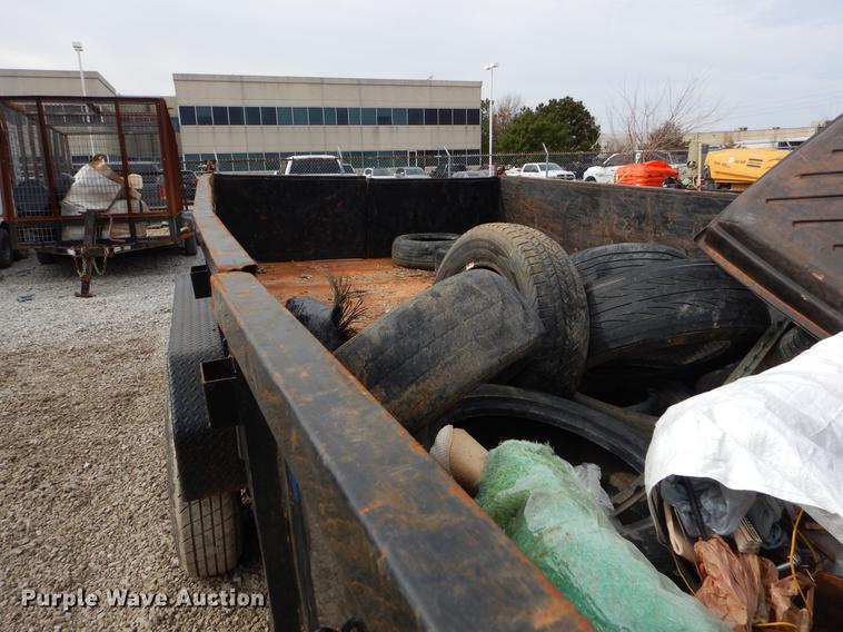 image for item FQ9573 2014 Big Tex 14GX end dump trailer