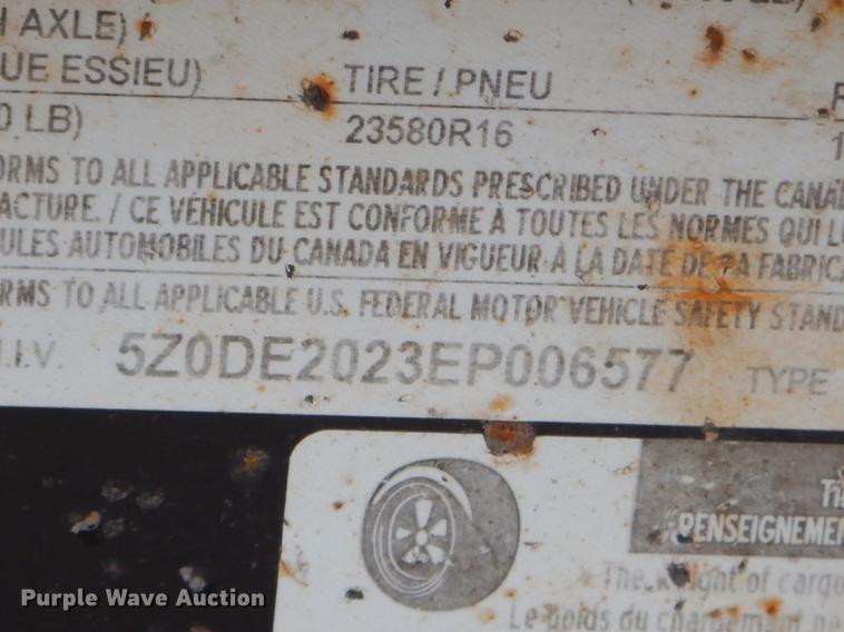 image for item FQ9574 2014 Road Boss utility trailer