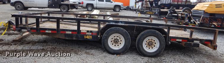 image for item FQ9577 2014 Big Tex utility trailer