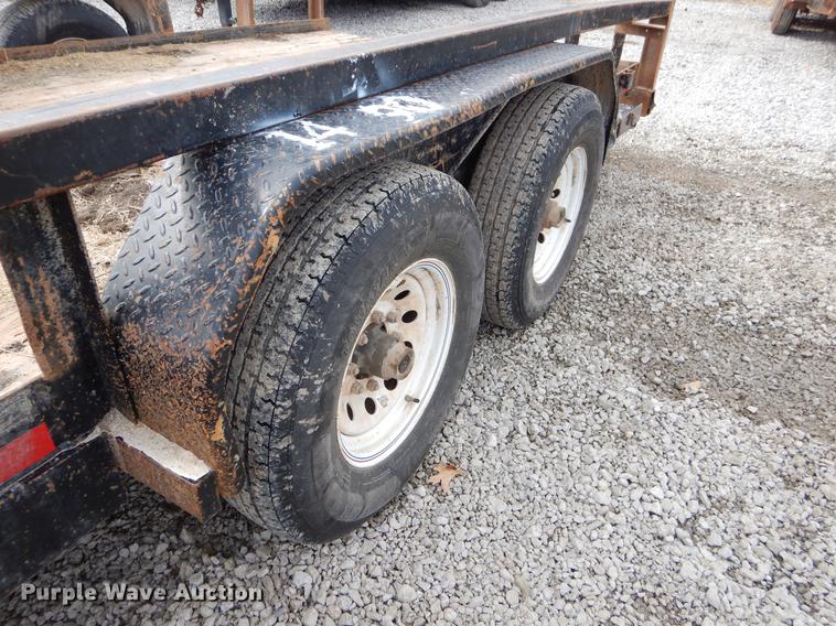 image for item FQ9577 2014 Big Tex utility trailer