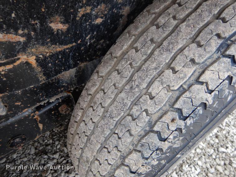 image for item FQ9577 2014 Big Tex utility trailer