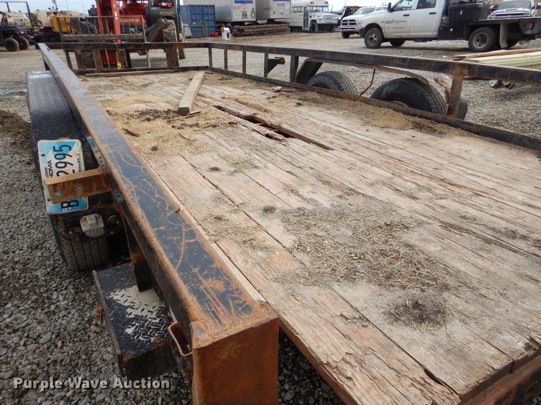 image for item FQ9577 2014 Big Tex utility trailer