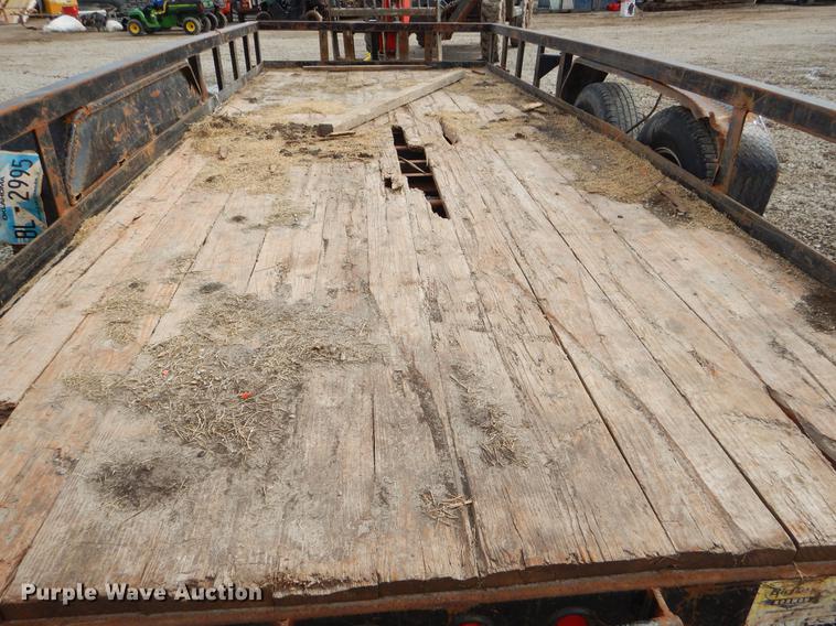 image for item FQ9577 2014 Big Tex utility trailer