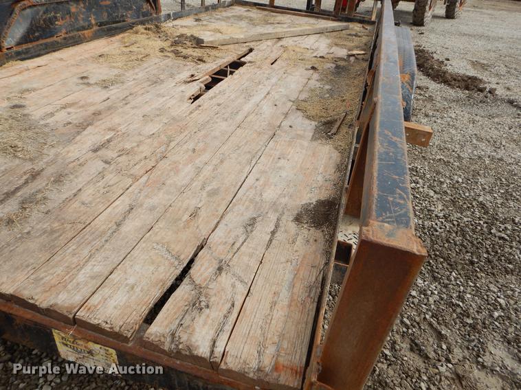 image for item FQ9577 2014 Big Tex utility trailer